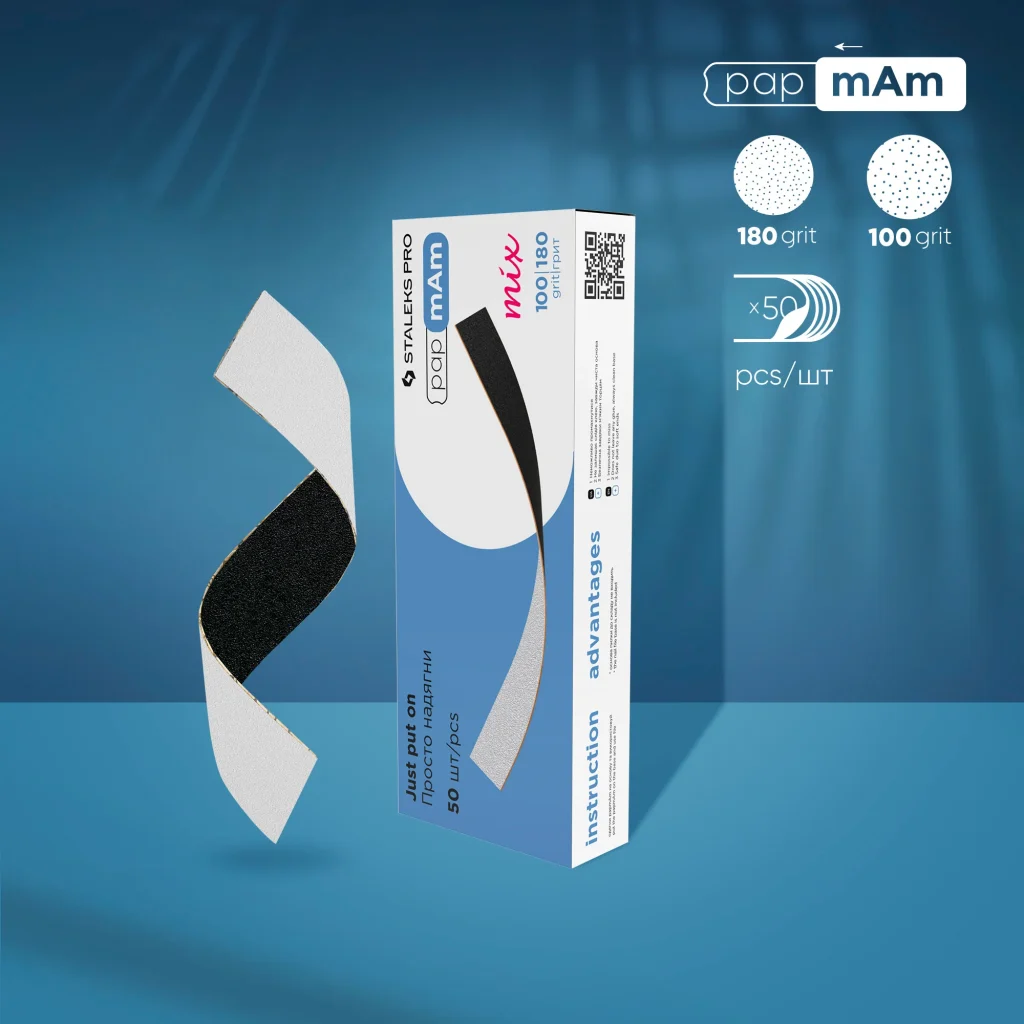 Limas Desechables Doble Cara PapmAm Mix EXPERT (50 Pcs) 100/180