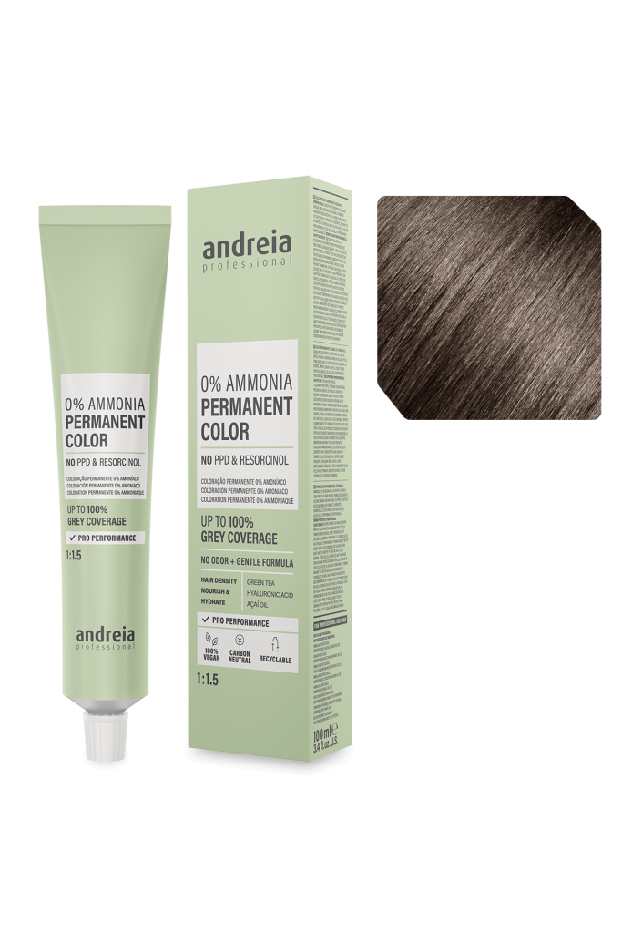 Color Permanente 0% Amoniaco 1:1.5 100ml 5.0