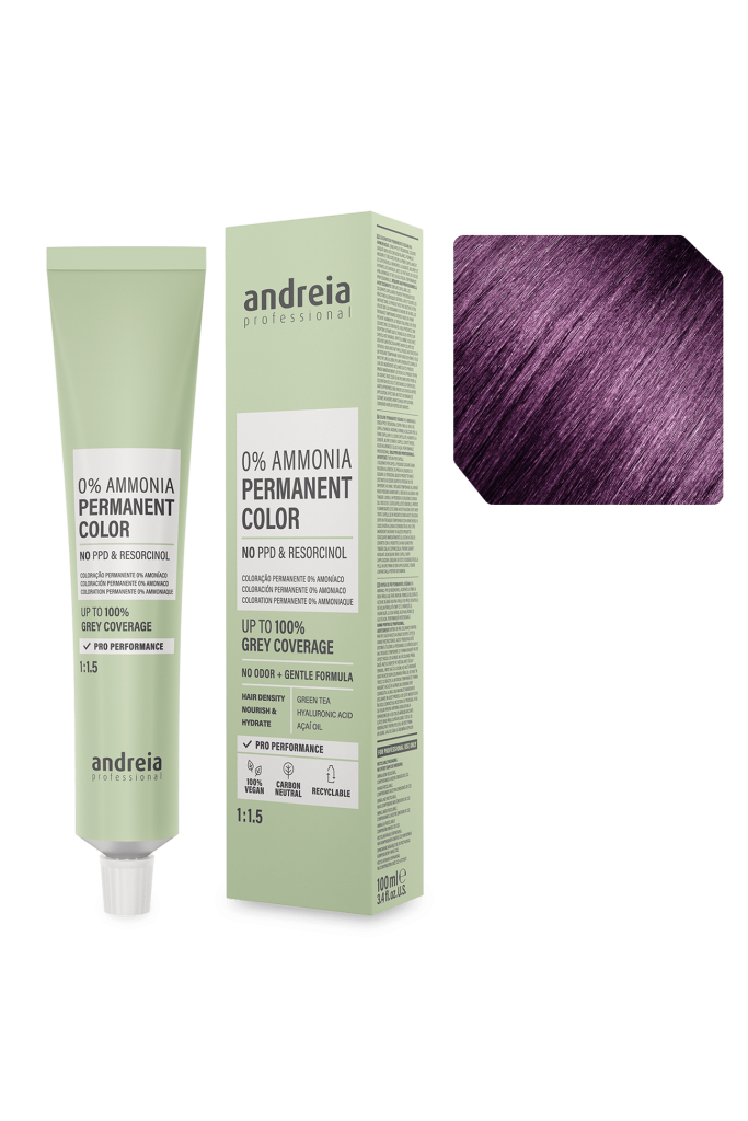 Color Permanente 0% Amoniaco 1:1.5 100ml 6.22