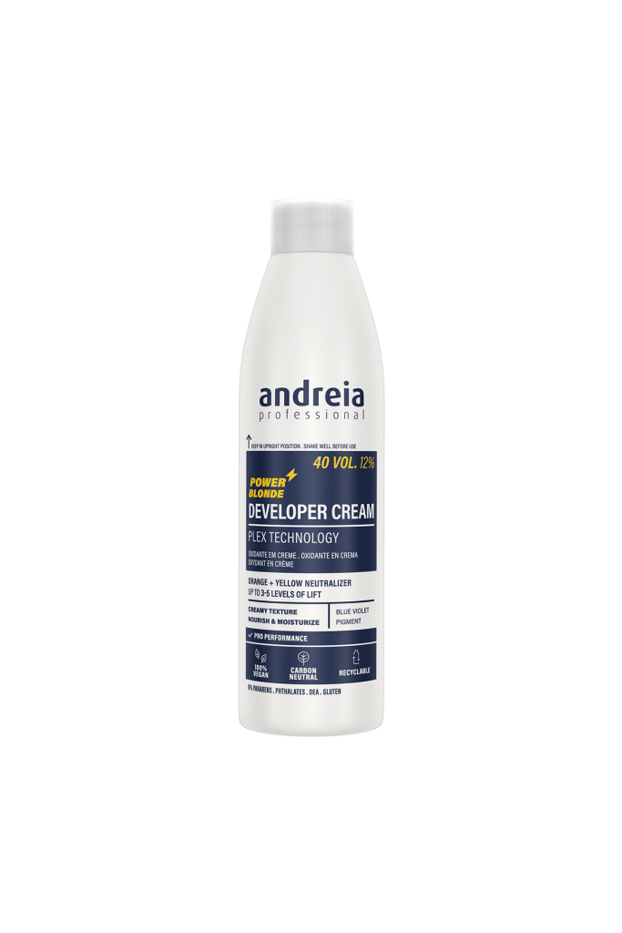 OXIDANTE EN CREMA VEGANO 40 VOL. 12% . TECNOLOGÍA PLEX 200ML