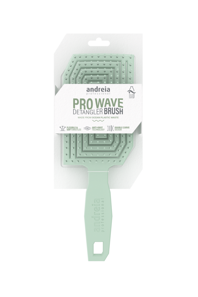 PRO WAVE- CEPILLO SOSTENIBLE ANTINUDOS VERDE