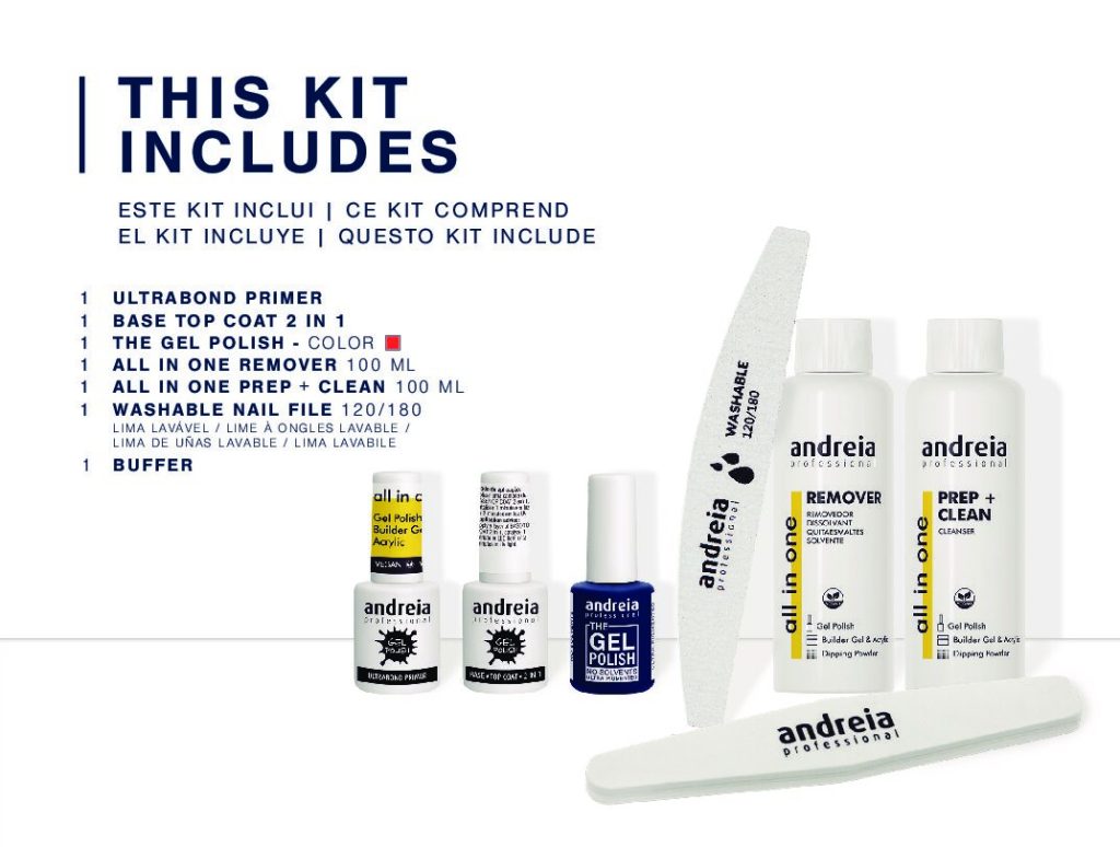 The Gel Polish Pro Kit Andreia - Imagen 3