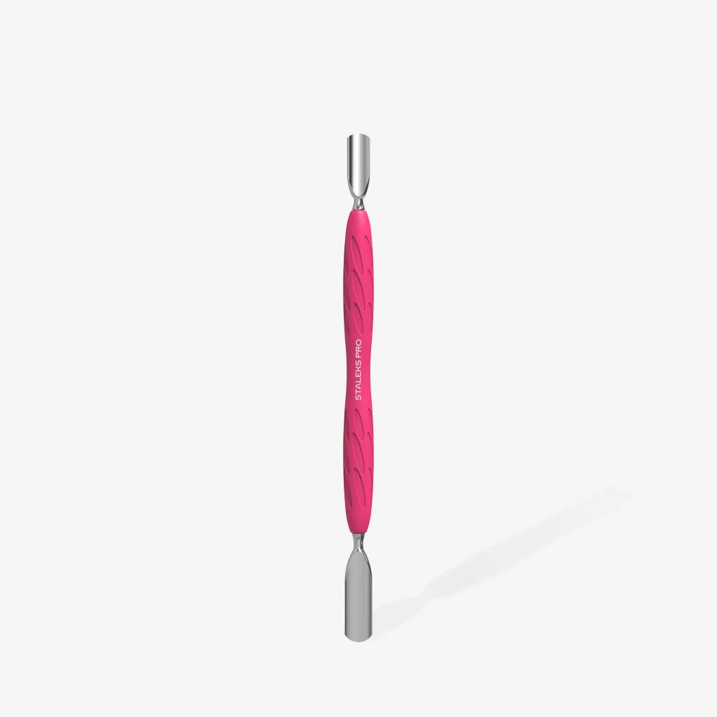 Empujador Para Manicura Con Mango De Silicona "Gummy" UNIQ 10 TYPE 1 - Imagen 2