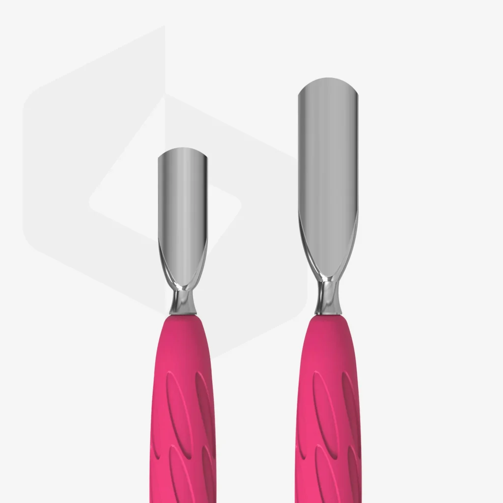 Empujador Para Manicura Con Mango De Silicona "Gummy" UNIQ 10 TYPE 1 - Imagen 3