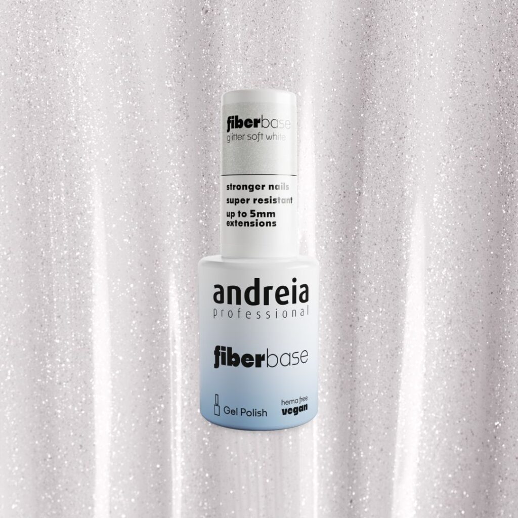 Fiber Base Glitter Soft White