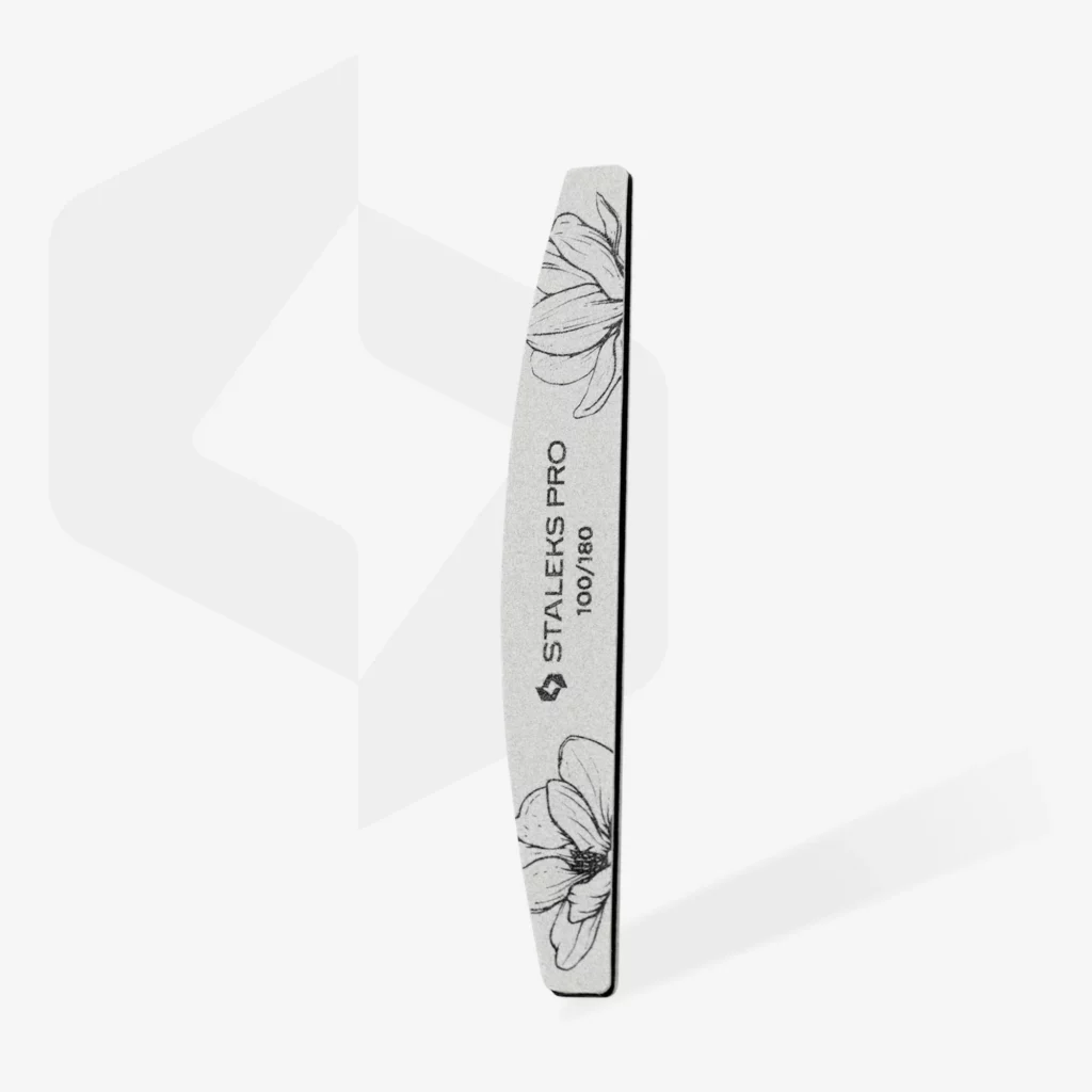 Crescent mineral nail file EXPERT 40 (25 pcs) 100/180 - Imagen 2