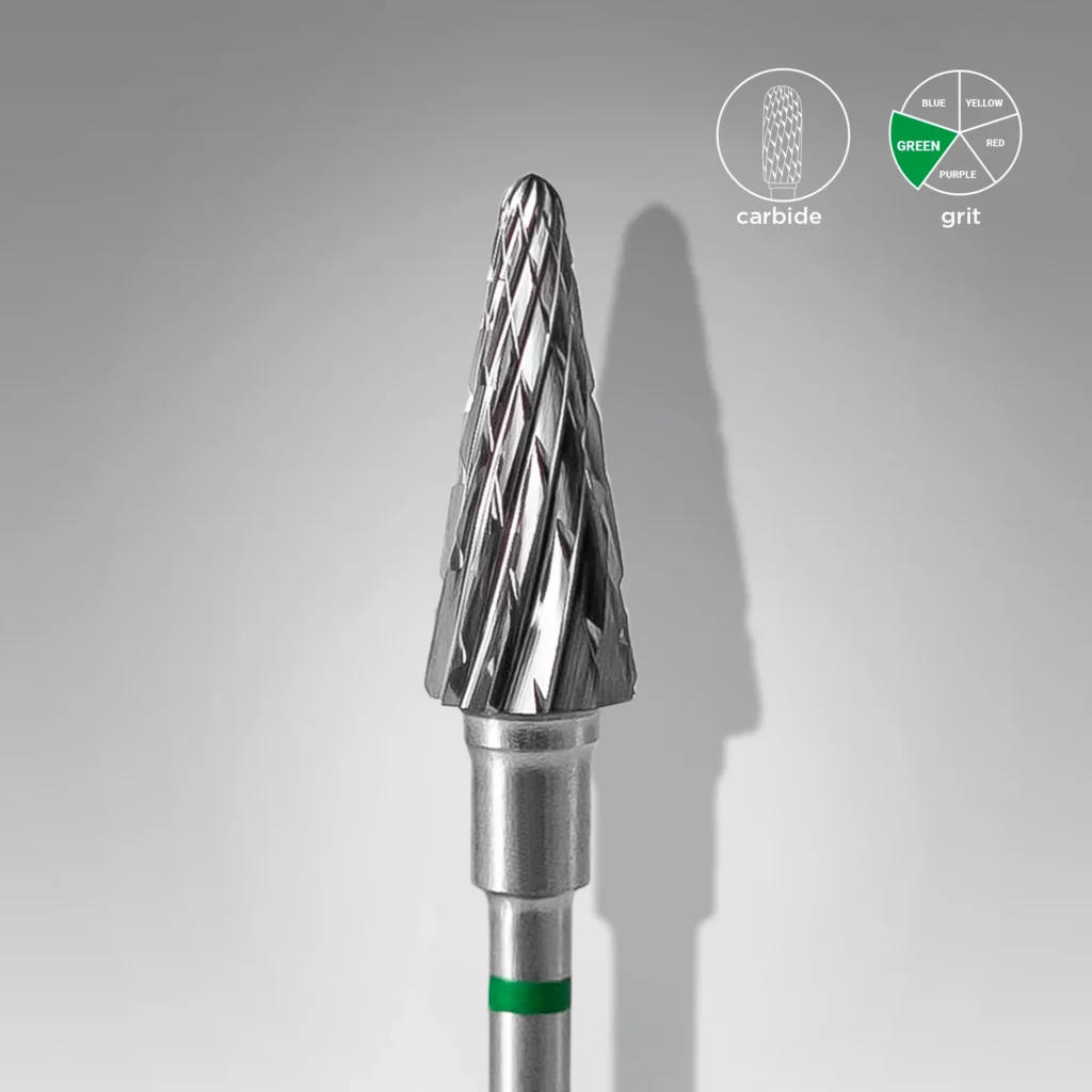 Puntas de carburo, «cónico» 6 mm