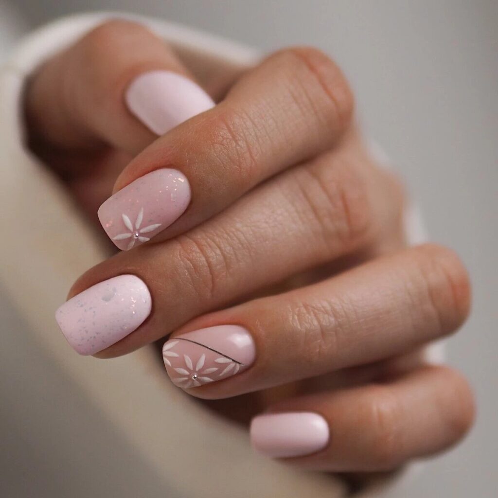 SEMILAC T26 Top Coat Matt Peach Galaxy 7 ml - Imagen 4