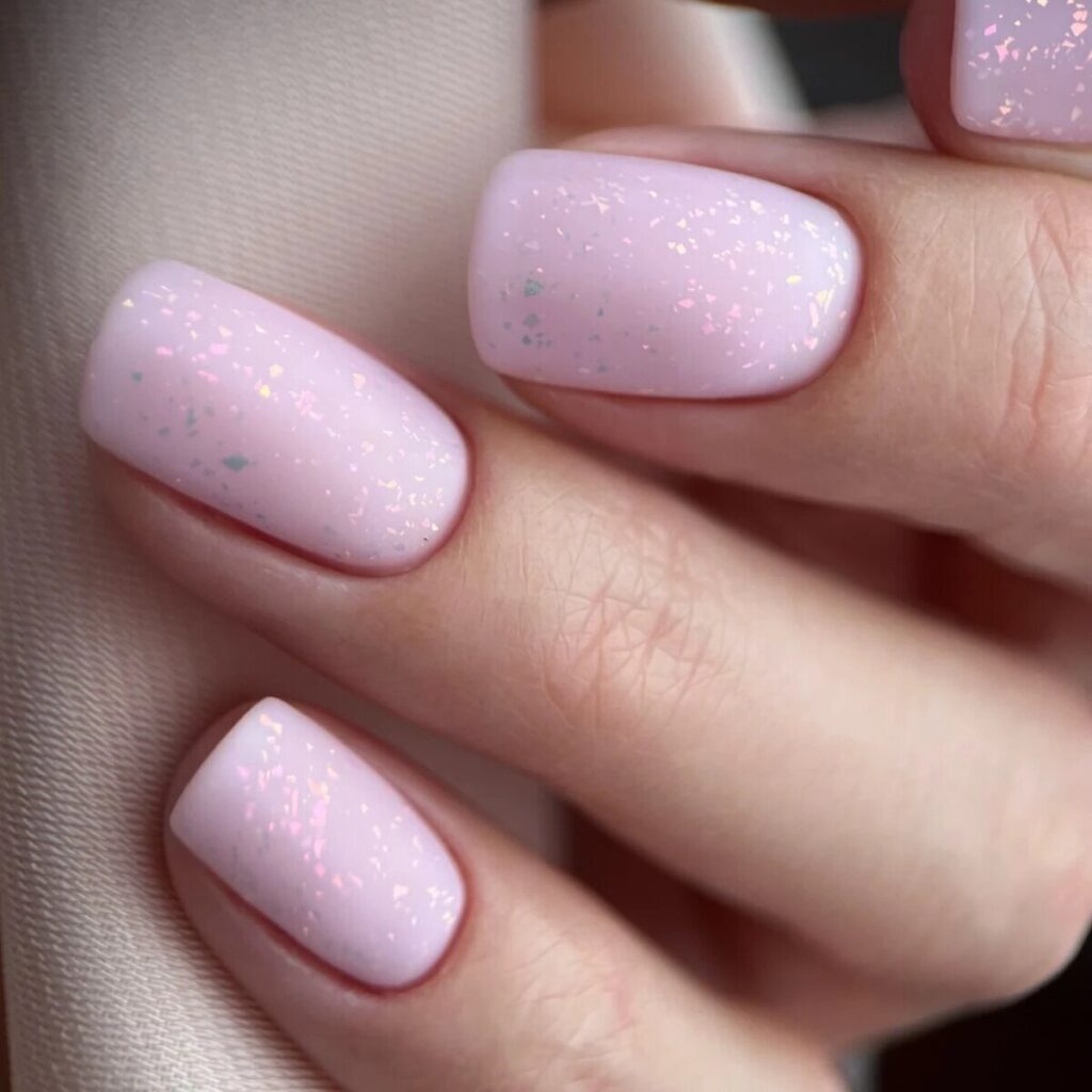SEMILAC T26 Top Coat Matt Peach Galaxy 7 ml - Imagen 3