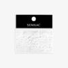 22 Semilac Transfer Foil White Lace