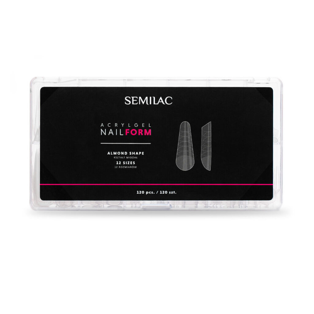Acrylgel Nail Form Semilac Almond 120 uni