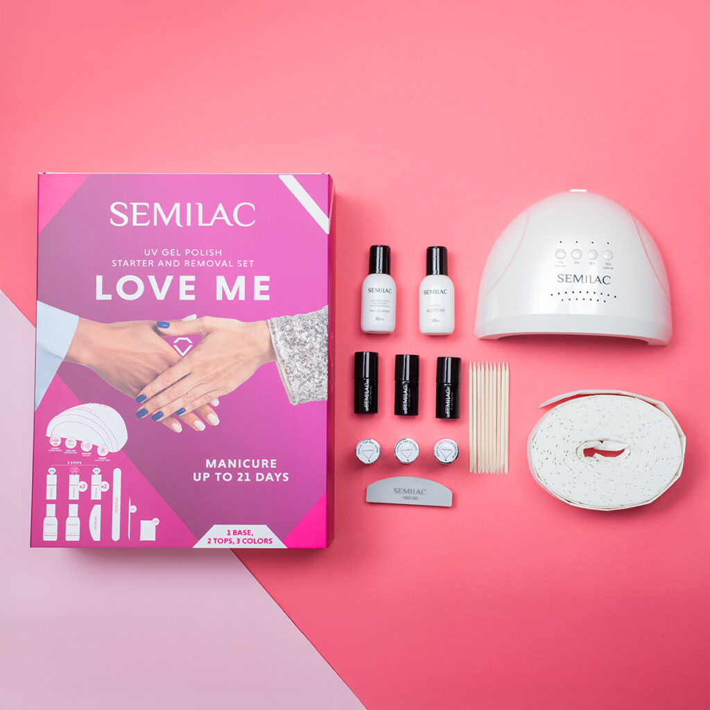 Kit Love Me Con Lampara UV/Led 24-48w