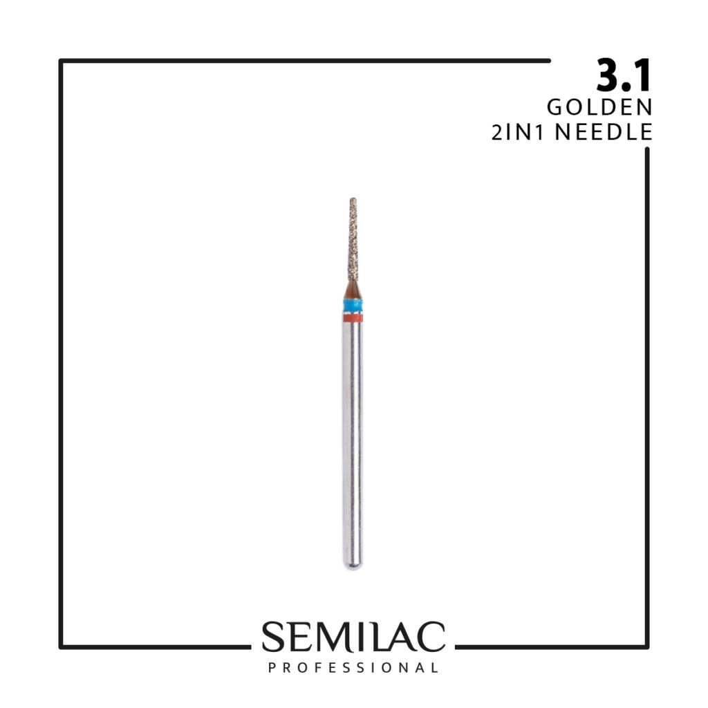 Fresa 3.1 Semilac Professional Golden 2en1 Needle