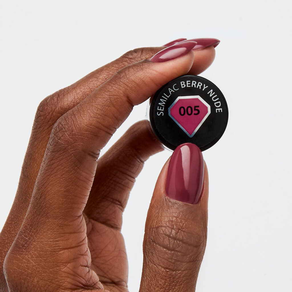 Semilac 005 Berry Nude 7 ml - Imagen 2
