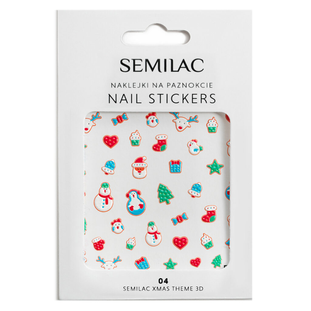 Pegatinas Semilac 04 Xmas Theme