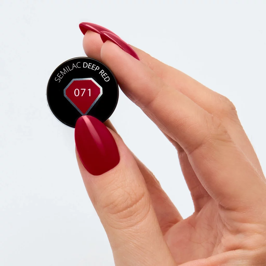 Semilac 071 Deep Red 7 ml - Imagen 2