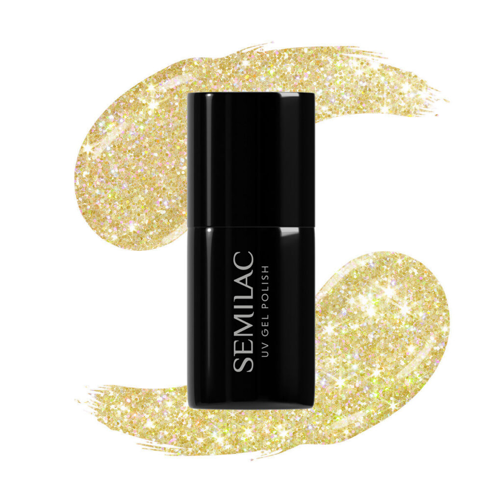 Semilac 244 Mermaid Sunbaked Yellow 7 ml