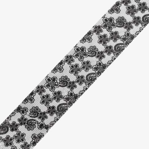 24 Semilac Transfer Foil Black Lace - Imagen 2