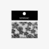 24 Semilac Transfer Foil Black Lace
