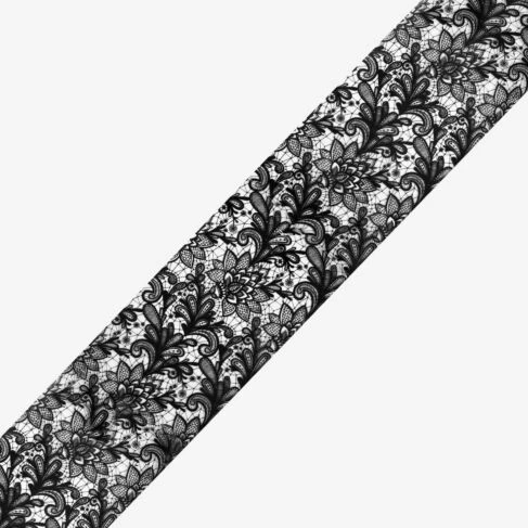 25 Semilac Transfer Foil Black Lace - Imagen 2