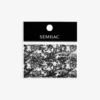 25 Semilac Transfer Foil Black Lace