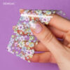 29 Semilac Flowers transfer foil