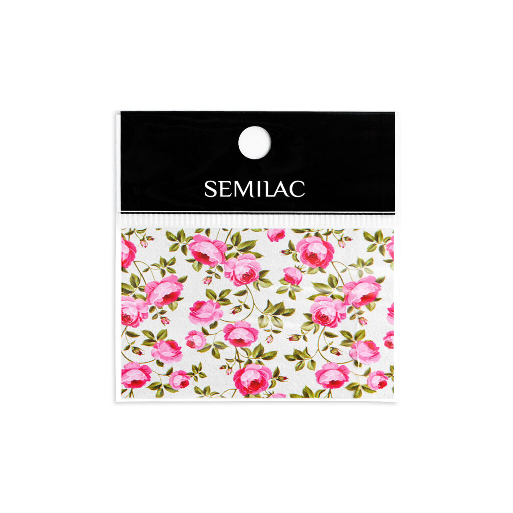 32 Semilac Blooming Flowers transfer foil