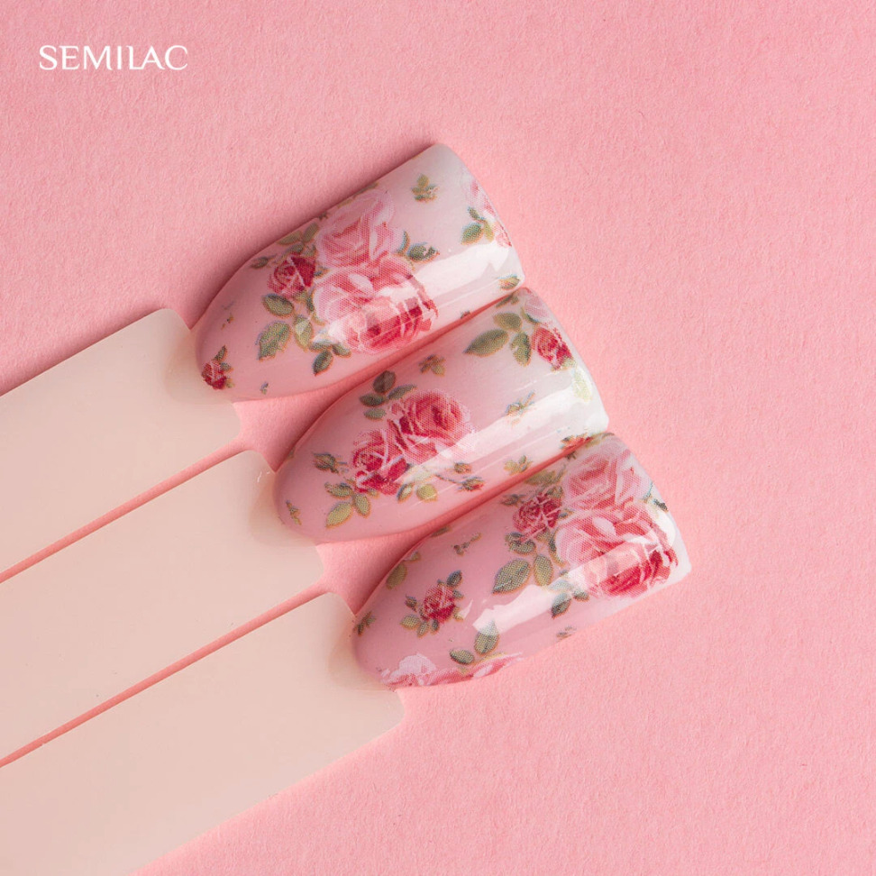 33 Semilac Blooming Flowers transfer foil - Imagen 2