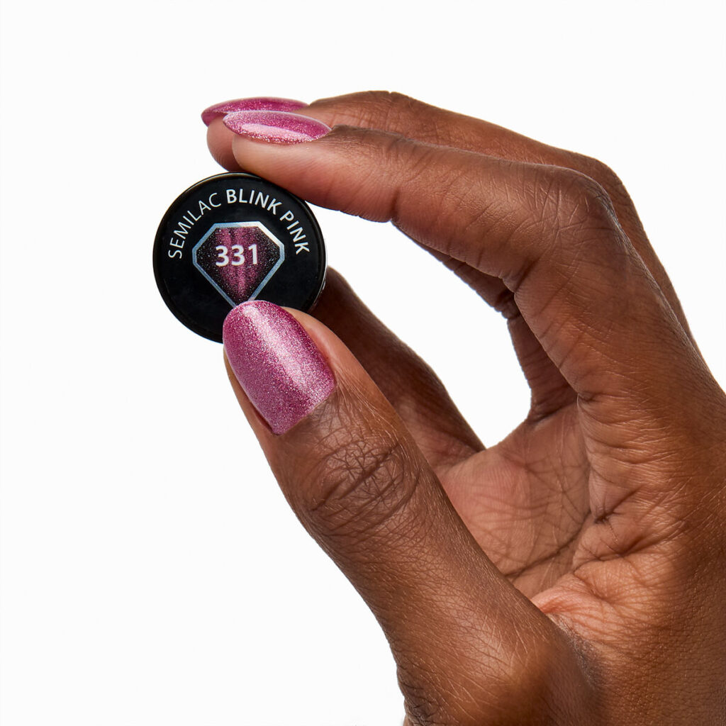 Semilac 331 Magnetic Glow Blink Pink - Imagen 2