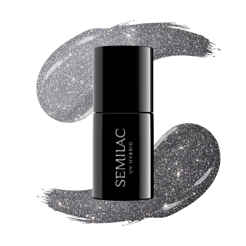 Semilac 334 Magnetic Glow Silver Lavender