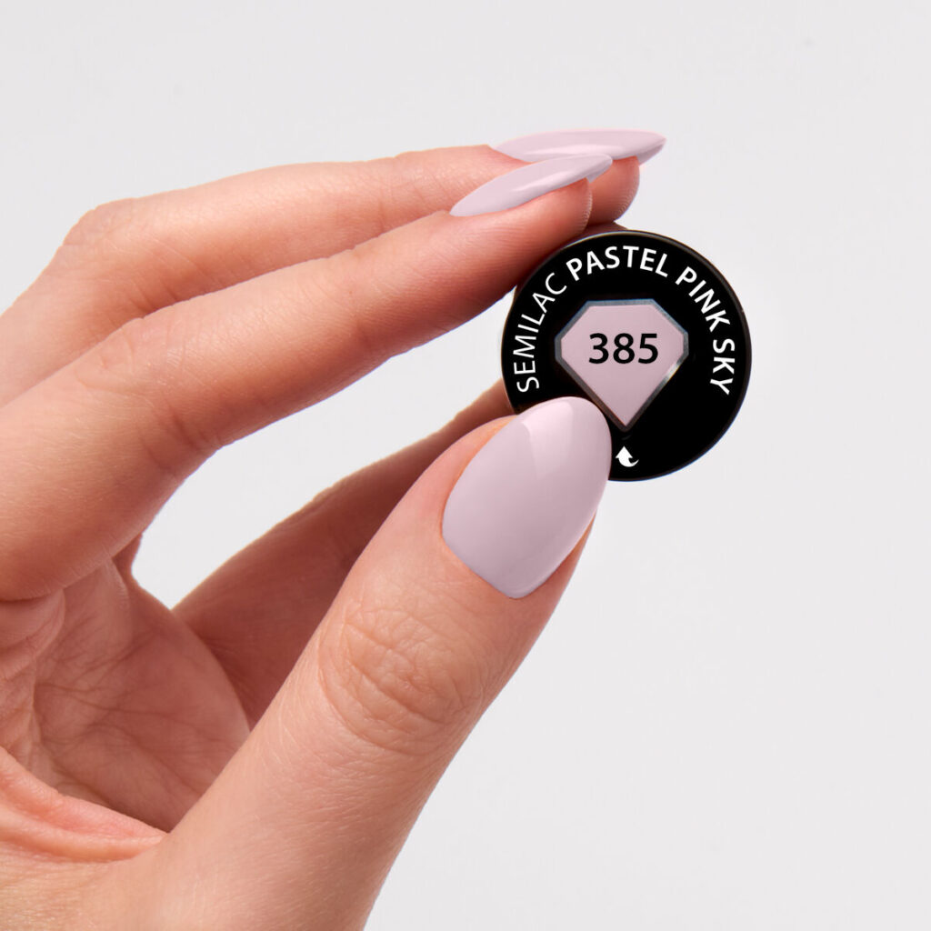Semilac 385 Pastel Pink Sky 7 ml - Imagen 2