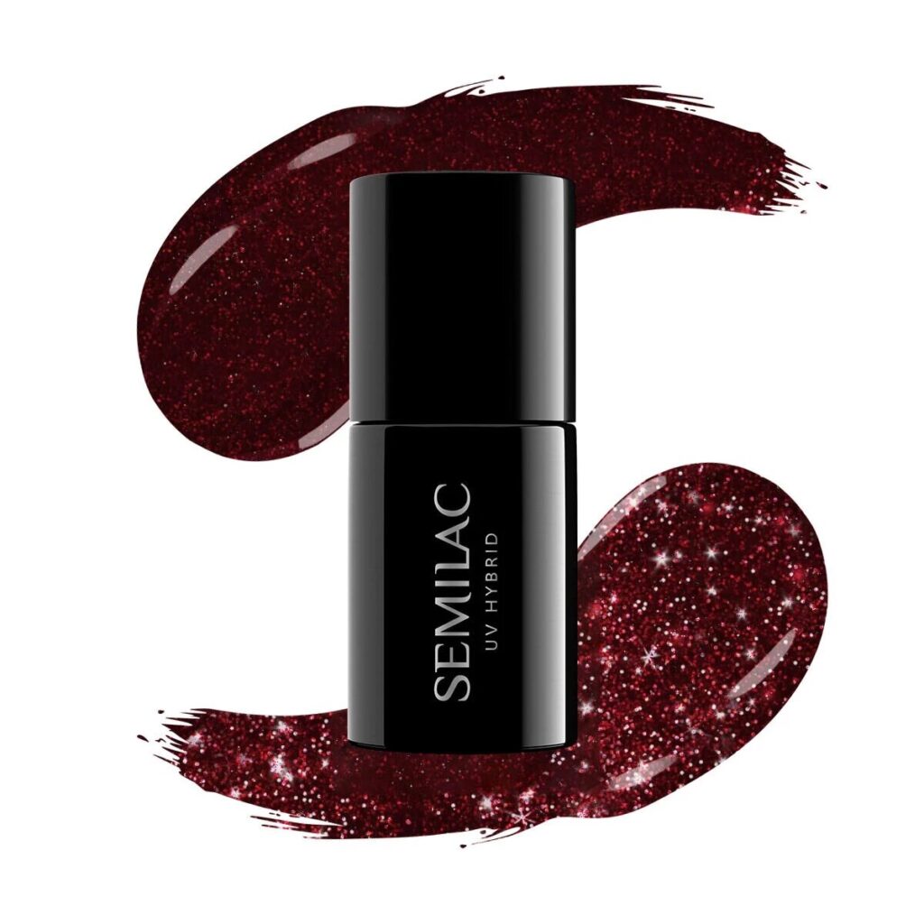 Semilac 393 Sparkling Black Cherry 7 ml