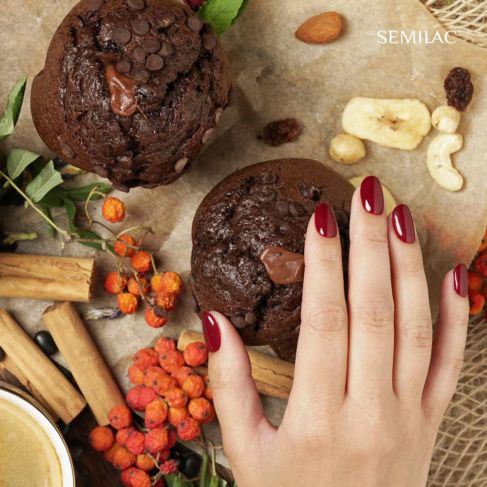 Semilac 404 Semilac Black Beans Muffin 7 ml - Imagen 4