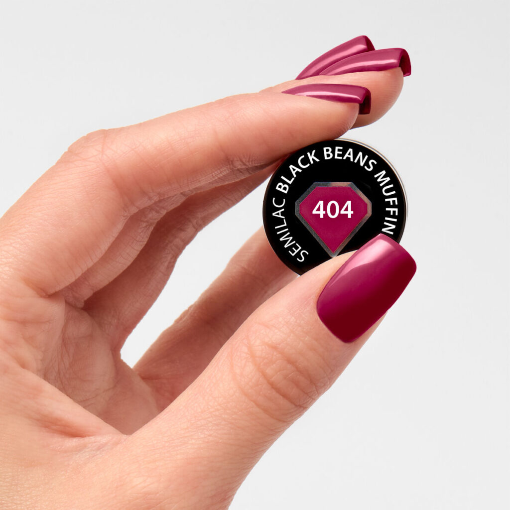Semilac 404 Semilac Black Beans Muffin 7 ml - Imagen 2
