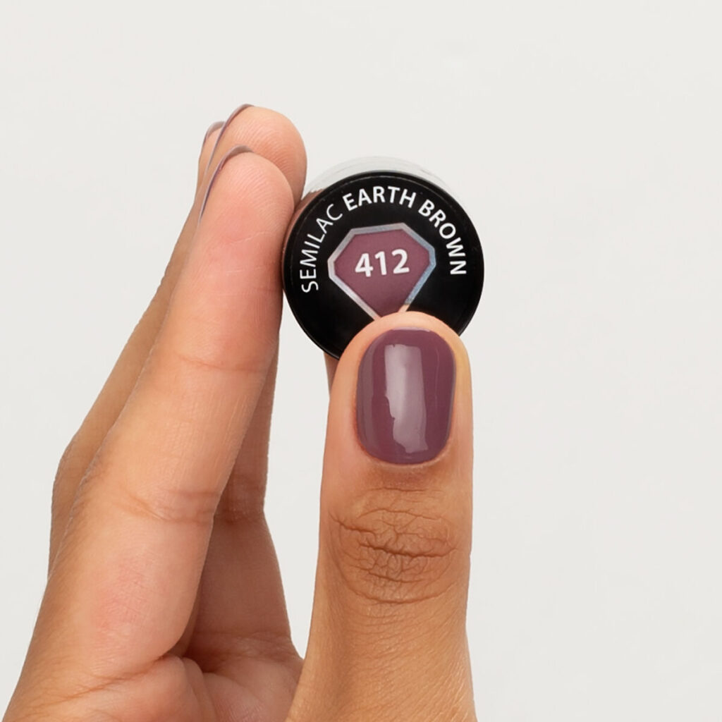 Semilac 412 Earth Brown 7 ml - Imagen 3