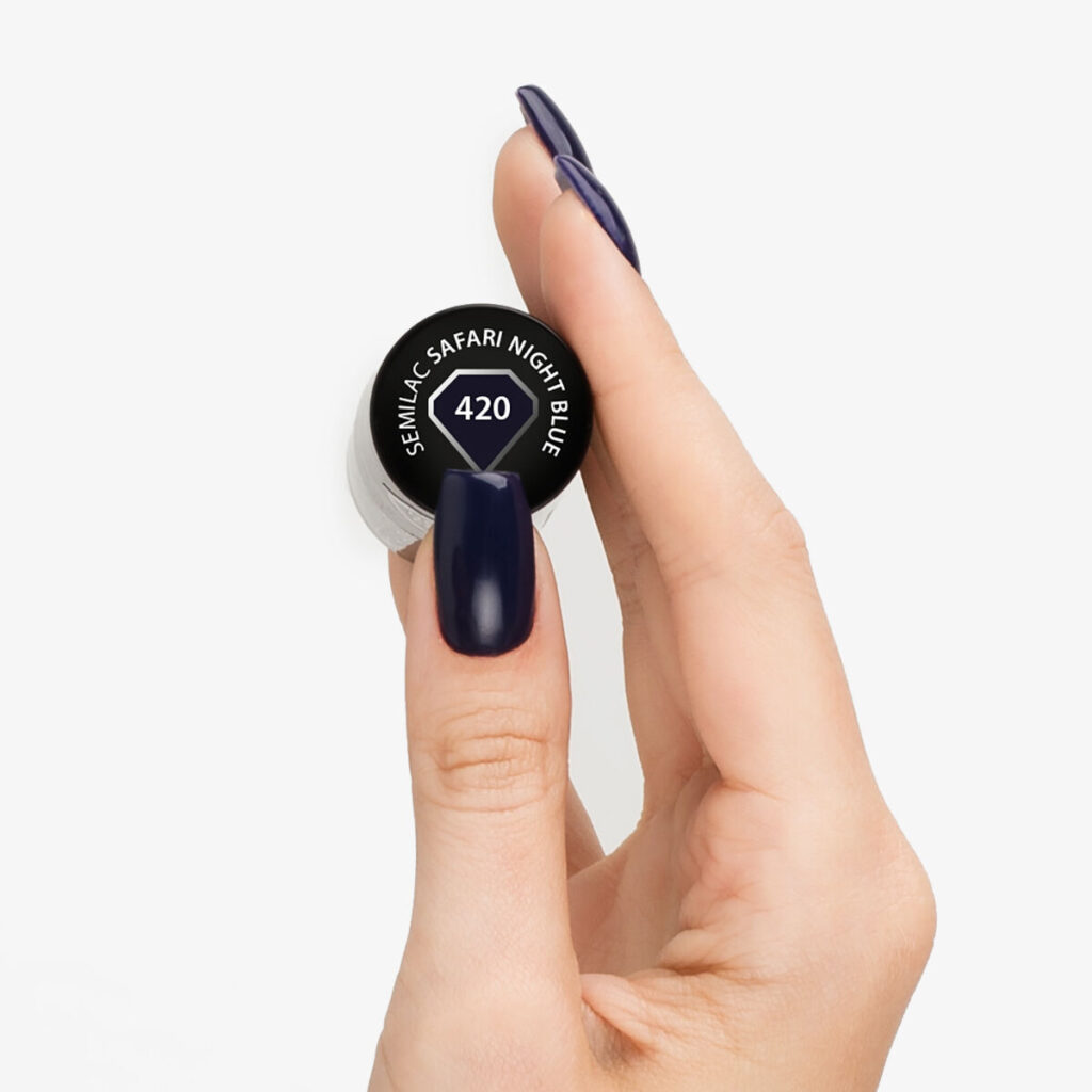 Semilac 420 Safari Night Blue - 7ml - Imagen 2