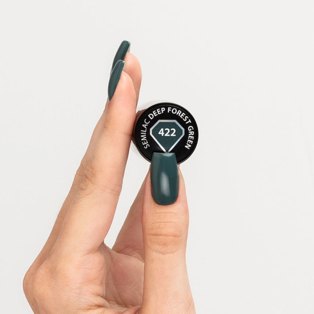 Semilac 422 Deep Forest Green 7 ml - Imagen 3