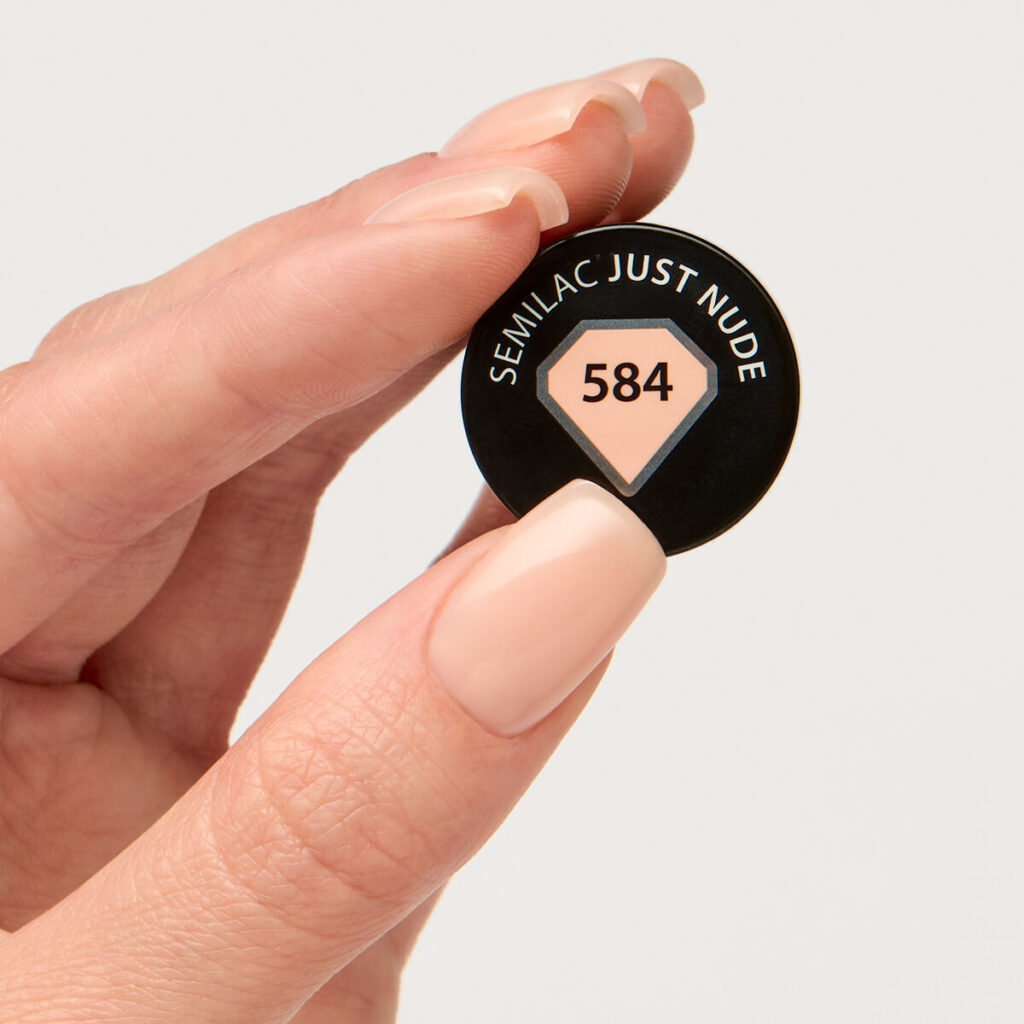 584 Semilac Just Nude 7 ml - Imagen 2