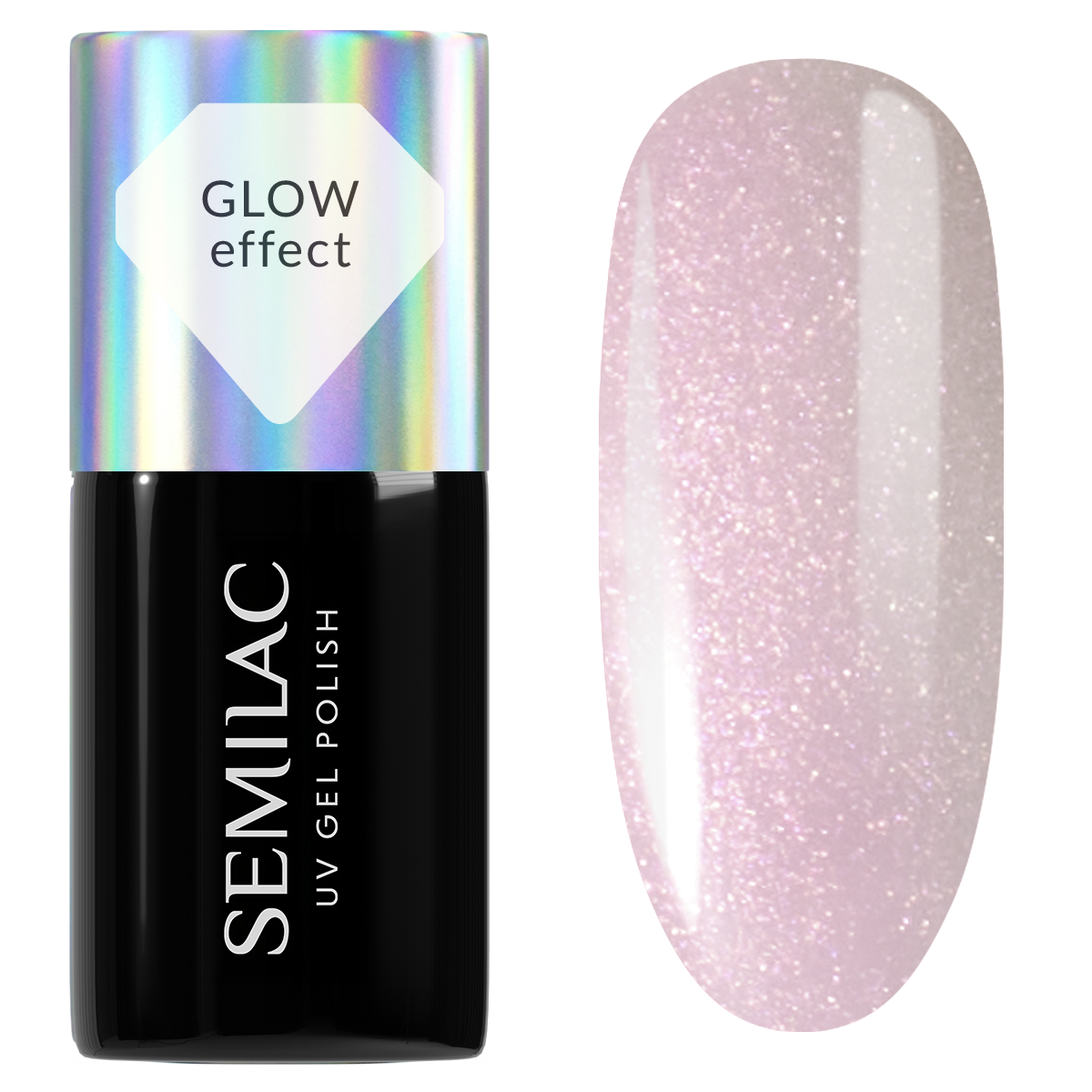 SEMILAC 987 Cream Pink Glow 7 ml