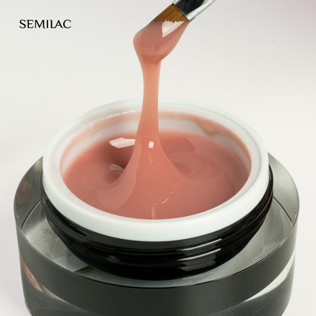 Semilac Builder Gel Cover Pink Beige 15g - Imagen 2