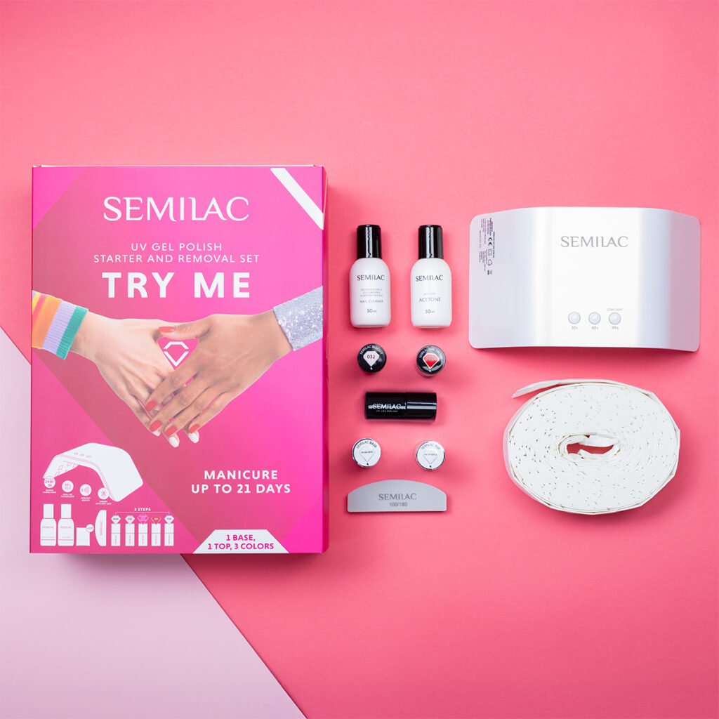 Kit Try Me Con Lampara UV/Led 36w