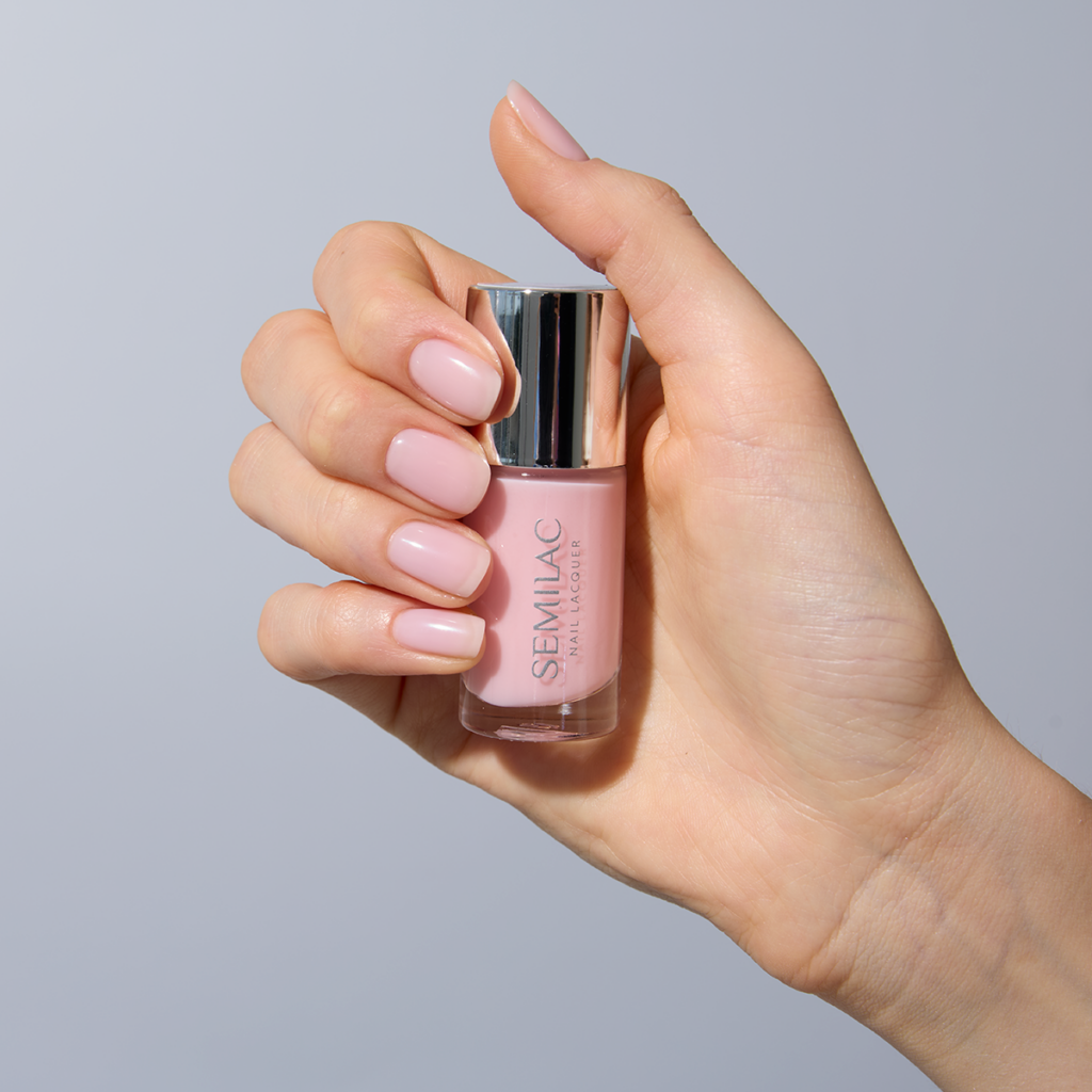 102 Semilac Esmalte Clásico Sheer Milky Pink 9 ml - Imagen 3