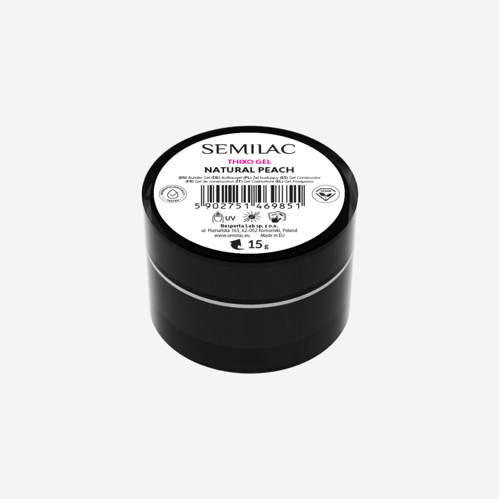Semilac Thixo Gel Natural Peach 15 g