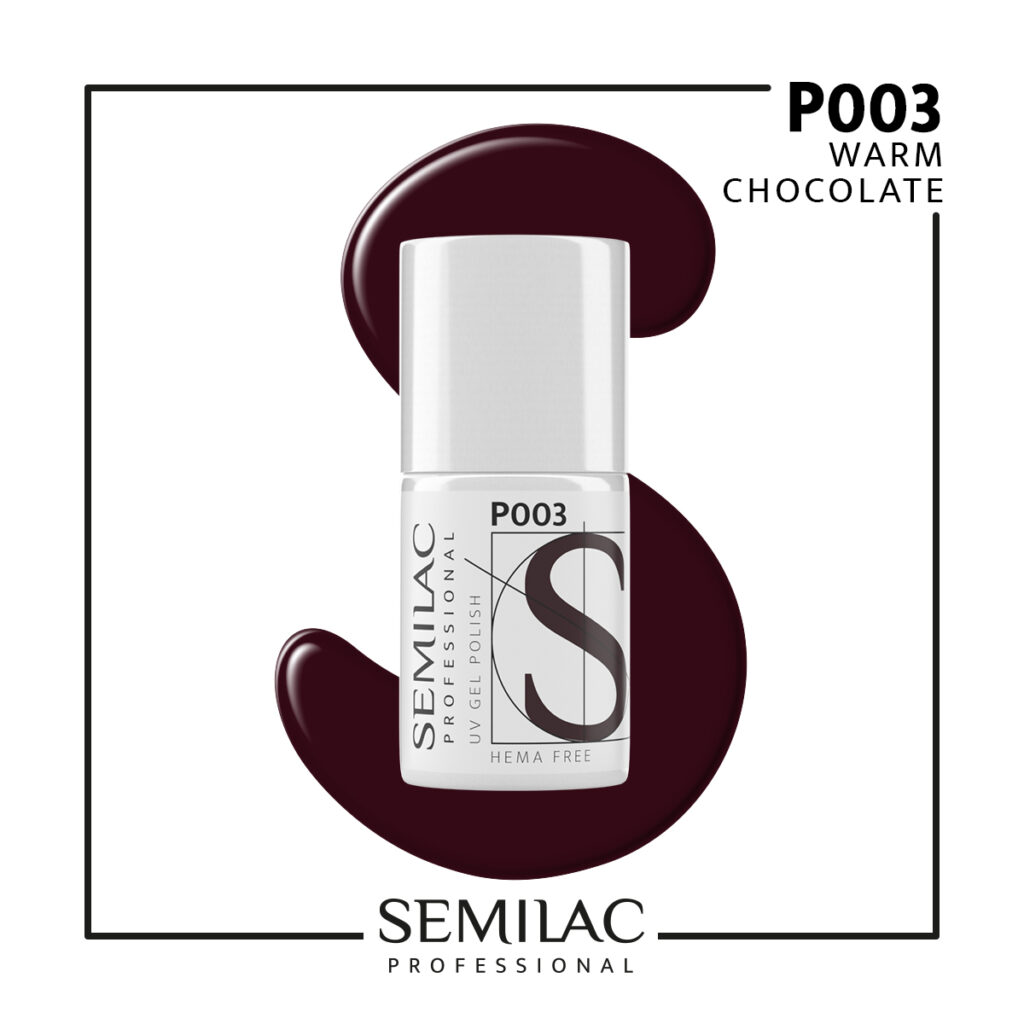 P003 Semilac Professional Warm Chocolate 7ml