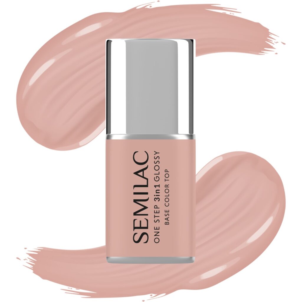 450 Semilac One Step Glossy Light Peach 7 ml