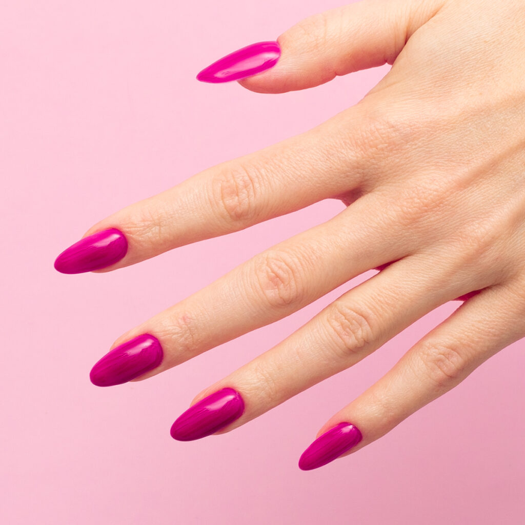 595 Semilac One Step Glossy Bright Purple 7 ml - Imagen 2