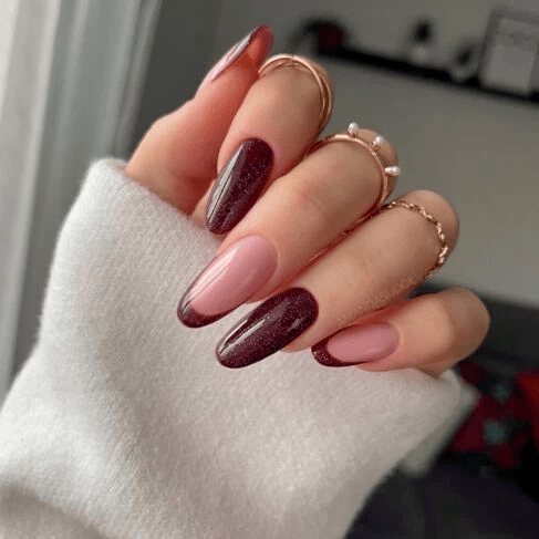 Semilac 393 Sparkling Black Cherry 7 ml - Imagen 4