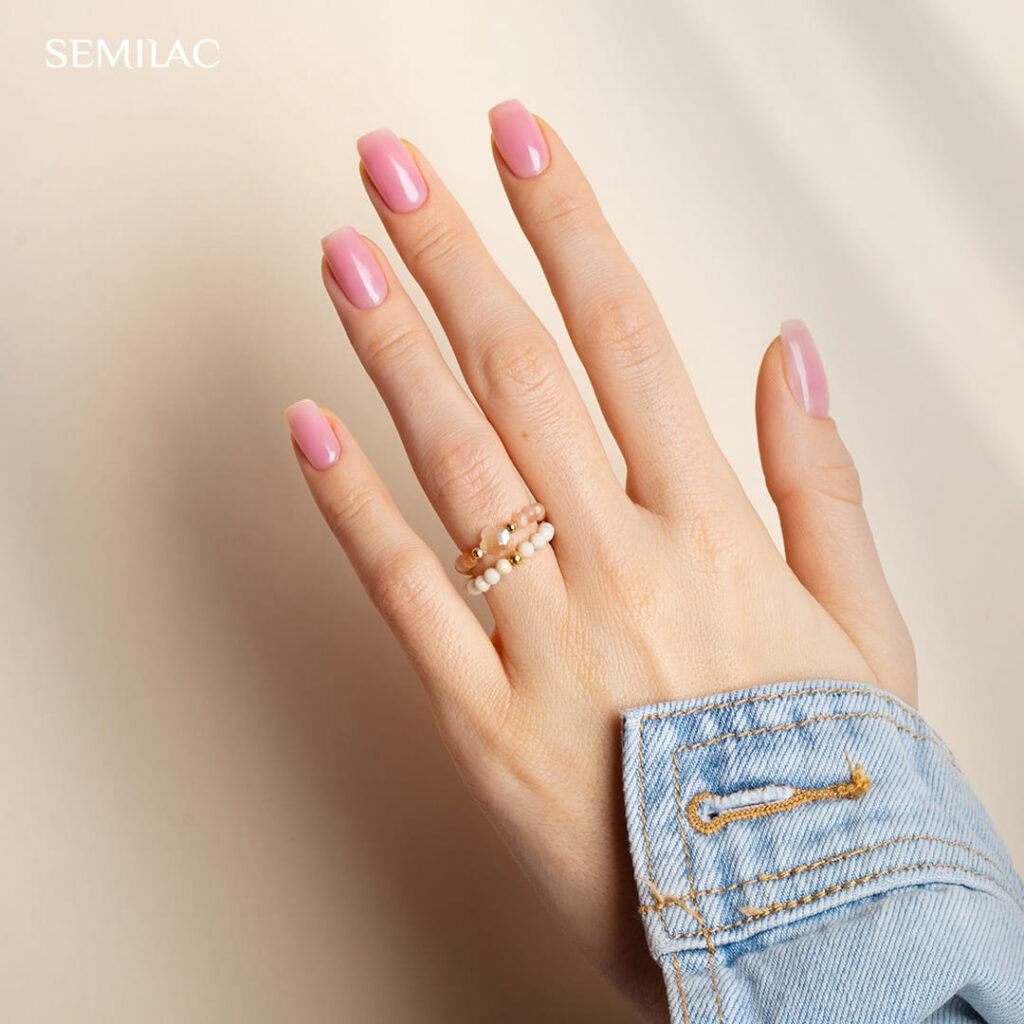 581 Semilac Delicate Coral 7 ml - Imagen 3