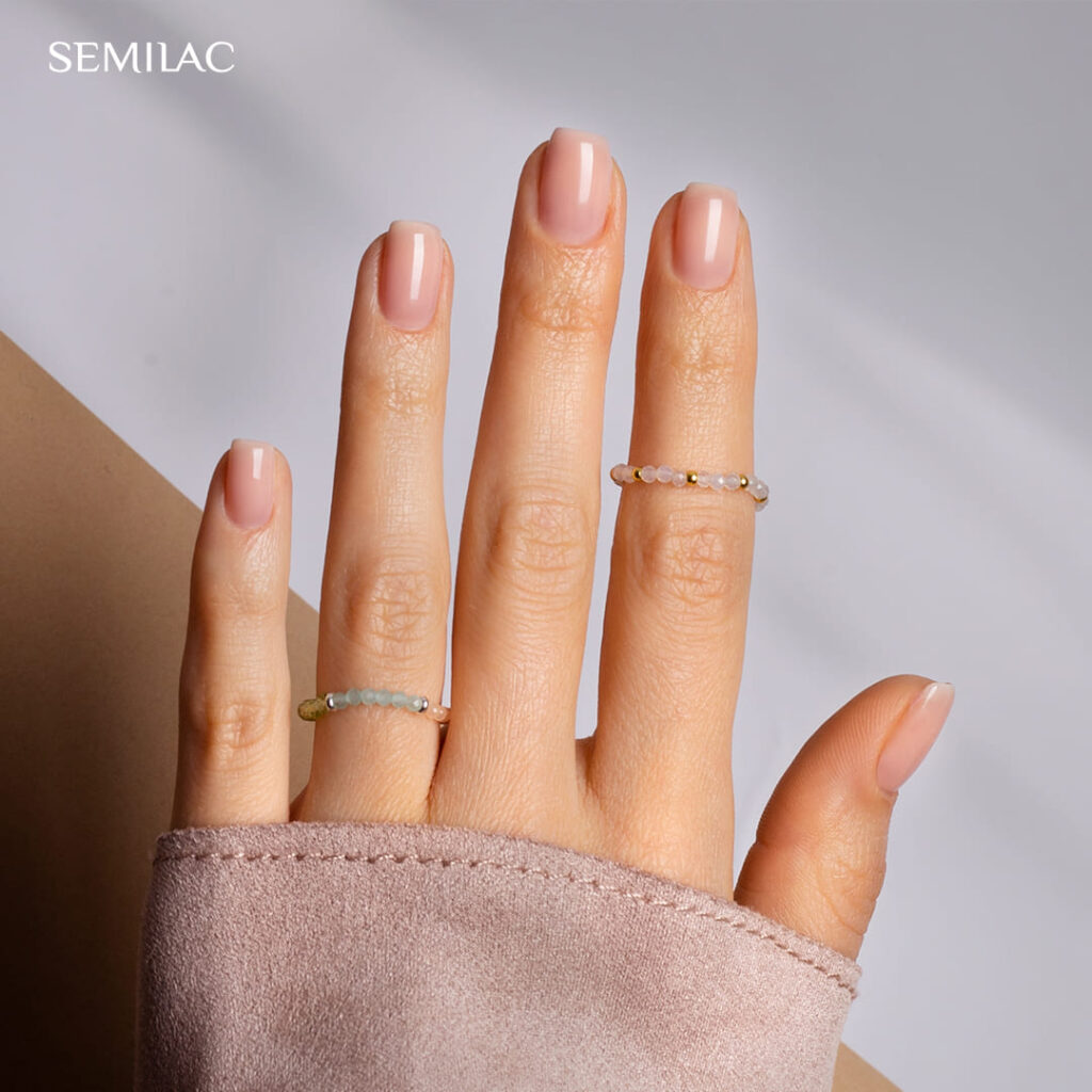 584 Semilac Just Nude 7 ml - Imagen 3