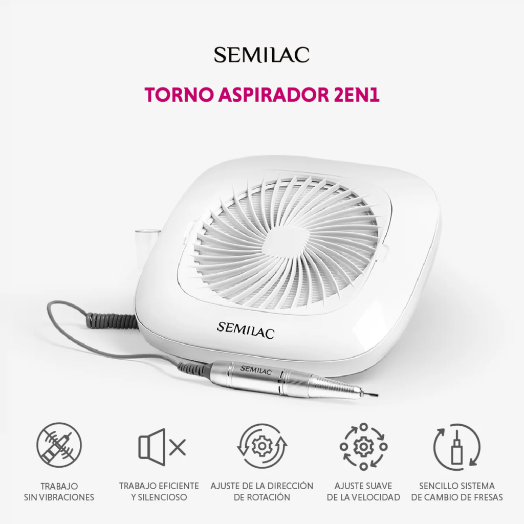 Semilac Torno+Aspirador 2 en 1 - Imagen 2